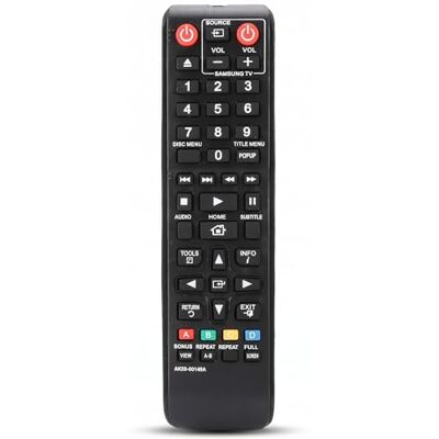 Topiky AK59-00149A vervangende afstandsbediening voor Blu-Ray speler BD-F5100/ BD-FM51/ BD-FM57C/ BD-H5100/ BD-H5900/ BD-HM51/ BD-HM59/ BD-HM59C/ BD-J5100/ BD-J5700 Topiky AK59-00149A vervangende afstandsbediening voor Blu-Ray speler BD-F5100/ BD-FM51/ BD-FM57C/ BD-H5100/ BD-H5900/ BD-HM51/ BD-HM59/ BD-HM59C/ BD-J5100/ BD-J5700
