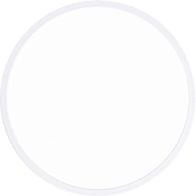 WatioWave Plafonnier LED rond Melun 22 W 6 500 K blanc WatioWave Plafonnier LED rond Melun 22 W 6 500 K blanc