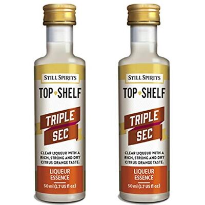 Still Spirits 2 x Top Shelf Triple Dry Essence Flavours 1,125 l Still Spirits 2 x Top Shelf Triple Dry Essence Flavours 1,125 l