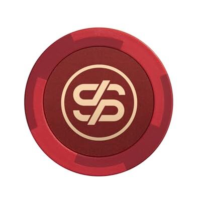 SLOWPLAY Godel Pokerchips van composietklei, 50 stuks, 14 g, grote 40 mm losse chips SLOWPLAY Godel Pokerchips van composietklei, 50 stuks, 14 g, grote 40 mm losse chips