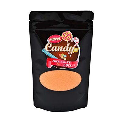 Hopser Food Fun Aromatische suiker, sinaasappelsmaak, kleurrijke suiker voor suikerspin, suikerspinmachines, popcorn, decoratie, 1 x 200 g Hopser Food Fun Aromatische suiker, sinaasappelsmaak, kleurrijke suiker voor suikerspin, suikerspinmachines, popcorn, decoratie, 1 x 200 g