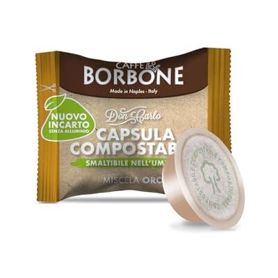 CAFFÈ BORBONE Lavazza a Modo Mio Caffe' Borbone Don Carlo Black Mix 500 Miscela Oro capsules CAFFÈ BORBONE Lavazza a Modo Mio Caffe' Borbone Don Carlo Black Mix 500 Miscela Oro capsules