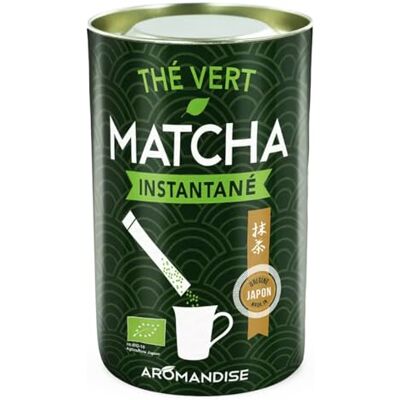 Aromandise Instant Matcha groene thee in sticks Aromandise Instant Matcha groene thee in sticks