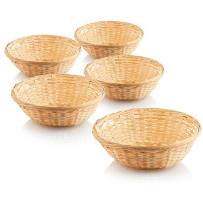 com-four ® 5 x manden van raffia in natuurlijke kleur voor decoratie Paasdecoraties paasnesten paaseiermanden broodjes en snacks com-four ® 5 x manden van raffia in natuurlijke kleur voor decoratie Paasdecoraties paasnesten paaseiermanden broodjes en snacks