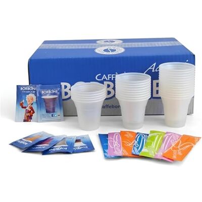 CAFFÈ BORBONE Café Borbone drankaccessoireset, meerkleurig, 150 stuks CAFFÈ BORBONE Café Borbone drankaccessoireset, meerkleurig, 150 stuks