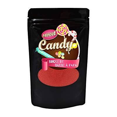 Hopser Food Fun Aromazucker Suiker voor suikerspin, suikerspin machine, popcorn, decoratie (200 g, aardbeien) Hopser Food Fun Aromazucker Suiker voor suikerspin, suikerspin machine, popcorn, decoratie (200 g, aardbeien)