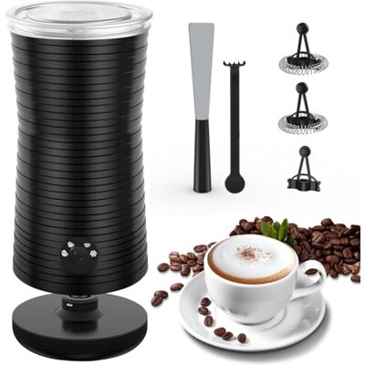 morpilot 4-in-1 elektrische melkopschuimer voor warm en koud schuim en automatische melkopschuimer 400 W 240 ml voor cappuccino macchiato latte morpilot 4-in-1 elektrische melkopschuimer voor warm en koud schuim en automatische melkopschuimer 400 W 240 ml voor cappuccino macchiato latte