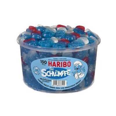HARIBO Snoepjes smurfen 1,35 kg dosis HARIBO Snoepjes smurfen 1,35 kg dosis