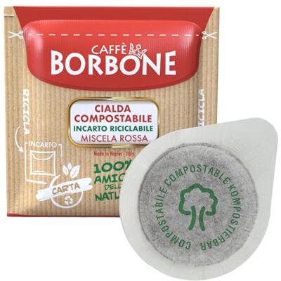 CAFFÈ BORBONE 50 ESE-pads 44 mm, mix, rood CAFFÈ BORBONE 50 ESE-pads 44 mm, mix, rood