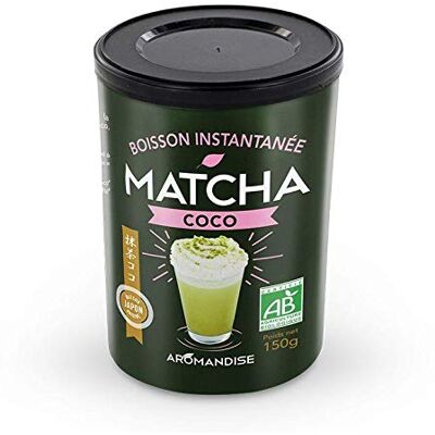 Aromandise Instant drank Matcha kokos 150 g Aromandise Instant drank Matcha kokos 150 g