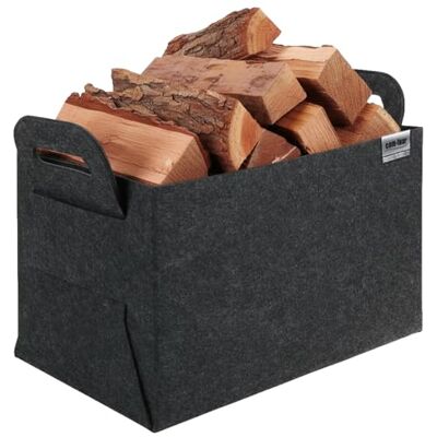 com-four ® XXL vilten tas voor boodschappen, draagtas Oude papieren en boodschappen brandhoutzak voor brandhout com-four ® XXL vilten tas voor boodschappen, draagtas Oude papieren en boodschappen brandhoutzak voor brandhout
