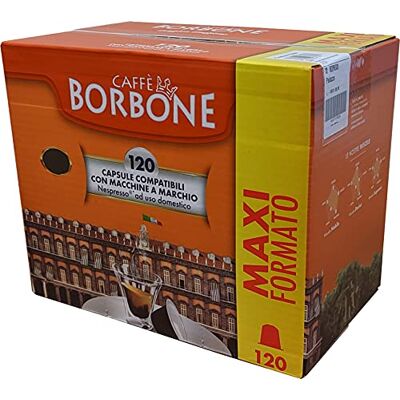 CAFFÈ BORBONE BORBONE COMP. NESPRESSO120PZ SUPREMA (ORO) REBOROSUPREMA120PZ CAFFÈ BORBONE BORBONE COMP. NESPRESSO120PZ SUPREMA (ORO) REBOROSUPREMA120PZ