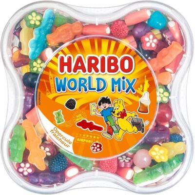 HARIBO Gesorteerde World Mix snoep, 750 g HARIBO Gesorteerde World Mix snoep, 750 g