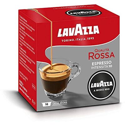 Lavazza A MODO MIO 180 kwaliteit ROSSA Lavazza A MODO MIO 180 kwaliteit ROSSA