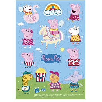 dekora Voor Peppa Pig fans, eetbare cupcake-toppers, 13 designs, gelicentieerd product. dekora Voor Peppa Pig fans, eetbare cupcake-toppers, 13 designs, gelicentieerd product.