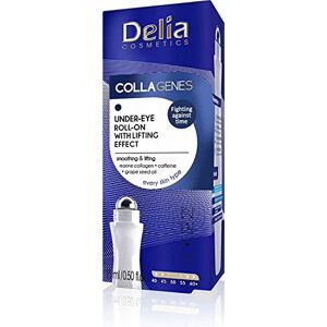 Delia Cosmetics Roll On onder de ogen met gladmakende en liftende werking Stralende look Alle huidtypes Hyaluronzuur Minimaliseert rimpels en donkere kringen Anti-aging Delia Cosmetics Roll On onder de ogen met gladmakende en liftende werking Stralende look Alle huidtypes Hyaluronzuur Minimaliseert rimpels en donkere kringen Anti-aging