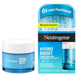 Neutrogena Hydro Boost Aqua Gel Vochtinbrengende gezichtscrème met hyaluronzuur, aminozuren en snel absorberende elektrolyten voor normale en gemengde huid, 50 ml Neutrogena Hydro Boost Aqua Gel Vochtinbrengende gezichtscrème met hyaluronzuur, aminozuren en snel absorberende elektrolyten voor normale en gemengde huid, 50 ml
