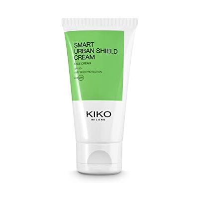 Kiko Milano Smart Urban Shield Cream Spf 50+ Hydraterende dagcrème Spf 50+ en Uva Kiko Milano Smart Urban Shield Cream Spf 50+ Hydraterende dagcrème Spf 50+ en Uva