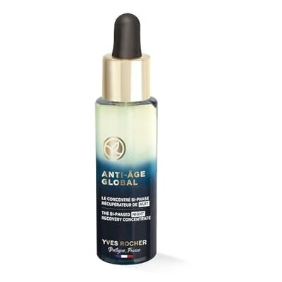 Yves Rocher Anti-Age Global 2-fasen nachtconcentraat 30 ml Luxe nachtverzorging met knopnectar regenererend voor rijpe huid stralende teint Yves Rocher Anti-Age Global 2-fasen nachtconcentraat 30 ml Luxe nachtverzorging met knopnectar regenererend voor rijpe huid stralende teint