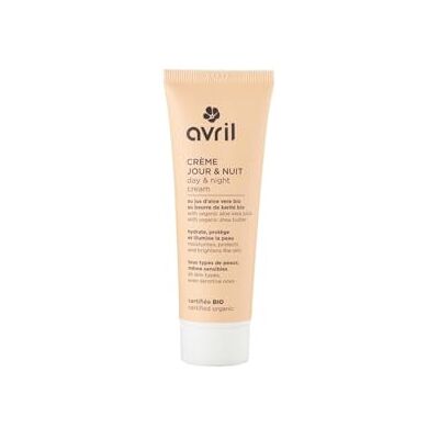 Avril Dag- en nachtcrème, 50 ml, biologisch, veganistisch. Avril Dag- en nachtcrème, 50 ml, biologisch, veganistisch.