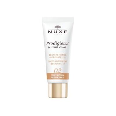 Nuxe Face Le Teint Eclat BB Cream, 02, Medium, 30 ml Nuxe Face Le Teint Eclat BB Cream, 02, Medium, 30 ml