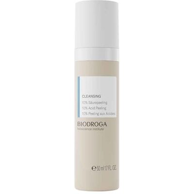 BIODROGA Cleansing 10% peeling-zuur, 50 ml, gezichtscrub, gezichtsreiniging, poriënreiniger, dieptereiniging BIODROGA Cleansing 10% peeling-zuur, 50 ml, gezichtscrub, gezichtsreiniging, poriënreiniger, dieptereiniging