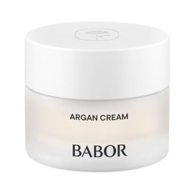 BABOR CLASSICS Argan Cream, rijke gezichtscrème voor de droge huid, met arganolie en vitamine E, veganistische formule, alcoholvrij, 50 ml BABOR CLASSICS Argan Cream, rijke gezichtscrème voor de droge huid, met arganolie en vitamine E, veganistische formule, alcoholvrij, 50 ml