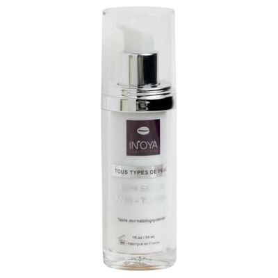 IN'OYA Mon MEOYA Anti-vlekkenserum, zwarte en matte huid, crème tegen inflammatoire bruine vlekken (puistjes), zon en hormonaal (zwangerschapsmasker), gezicht en lichaam, 95% natuurlijke ingrediënten, 30 ml IN'OYA Mon MEOYA Anti-vlekkenserum, zwarte en matte huid, crème tegen inflammatoire bruine vlekken (puistjes), zon en hormonaal (zwangerschapsmasker), gezicht en lichaam, 95% natuurlijke ingrediënten, 30 ml