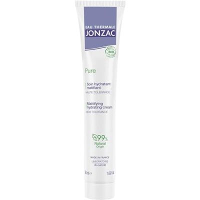 JONZAC Eau Thermale Vochtinbrengende verzorging, mat, biologische crème, 50 ml JONZAC Eau Thermale Vochtinbrengende verzorging, mat, biologische crème, 50 ml