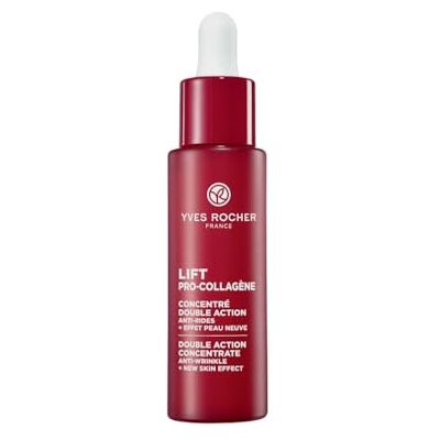 Yves Rocher Lift Pro-Collageen Serum concentraat Bakuchiol anti-rimpel 30 Anti-rimpel en verstevigend gezichtsserum met Glaciale Ficoid en Bakuchiol, maakt rimpels glad en verfijnt de huidtextuur Yves Rocher Lift Pro-Collageen Serum concentraat Bakuchiol anti-rimpel 30 Anti-rimpel en verstevigend gezichtsserum met Glaciale Ficoid en Bakuchiol, maakt rimpels glad en verfijnt de huidtextuur