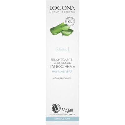 LOGONA Naturkosmetik Logona Bio dagcrème voor intensieve vochtigheid met biologische aloë vera natuurlijke gezichtscrème voor droge huid veganistische verzorging 30 ml LOGONA Naturkosmetik Logona Bio dagcrème voor intensieve vochtigheid met biologische aloë vera natuurlijke gezichtscrème voor droge huid veganistische verzorging 30 ml