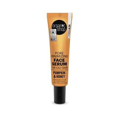 Organic Shop Poriënminimaliserum voor vette huid Pompoen en honing (30 ml) Organic Shop Poriënminimaliserum voor vette huid Pompoen en honing (30 ml)