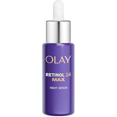 Olay Retinol 24 MAX* Nachtserum voor het gezicht, huidverzorging met +40%* glycerine. Anti-aging huidverzorging met 3 effecten: glad, vernieuwt en hydrateert MAX*, 40 ml (*vs serum Olay Retinol 24 MAX* Nachtserum voor het gezicht, huidverzorging met +40%* glycerine. Anti-aging huidverzorging met 3 effecten: glad, vernieuwt en hydrateert MAX*, 40 ml (*vs serum