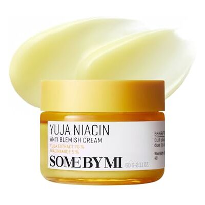 SOME BY MI Yuja Niacin Anti-imperfectie Cream, 60 ml, dagelijkse vochtinbrengende crème voor het gezicht op basis van 5% niacinamide, geavanceerde huidverlichting SOME BY MI Yuja Niacin Anti-imperfectie Cream, 60 ml, dagelijkse vochtinbrengende crème voor het gezicht op basis van 5% niacinamide, geavanceerde huidverlichting