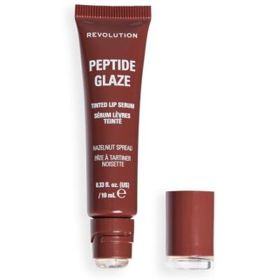 Revolution Beauty London Revolution Peptide Glaze Tinted Lip Serum, Hazelnut Spread Revolution Beauty London Revolution Peptide Glaze Tinted Lip Serum, Hazelnut Spread
