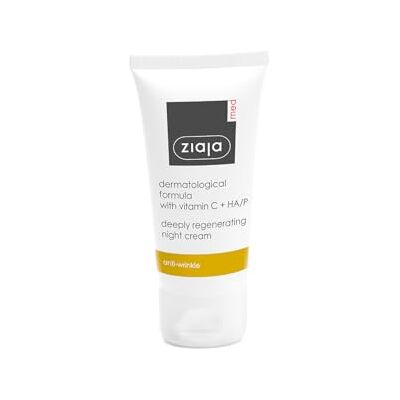 Ziaja Med Regeneratieve anti-rimpel nachtgezichtscrème met vitamine C en hyaluronzuur voor de huid 25+ en 40+ Ziaja Med Regeneratieve anti-rimpel nachtgezichtscrème met vitamine C en hyaluronzuur voor de huid 25+ en 40+