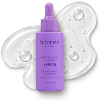 Felor shop by maryam FelorShop Niacinamide & Peptide Max gezichtsserum, 50 ml, glansverzorging voor onregelmatige teint en pigmentvlekken, zonder parfum FelorShop Niacinamide Serum voor het Gezicht, Verhelderend Serum voor Vrouwen, voor een Stralende en Felor shop by maryam FelorShop Niacinamide & Peptide Max gezichtsserum, 50 ml, glansverzorging voor onregelmatige teint en pigmentvlekken, zonder parfum FelorShop Niacinamide Serum voor het Gezicht, Verhelderend Serum voor Vrouwen, voor een Stralende en