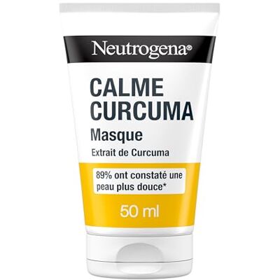 Neutrogena Calme Kurkuma Masker (tube van 50 ml) – Gezichtsmasker met kurkuma-extract – 89% vond een zachtere huid* Neutrogena Calme Kurkuma Masker (tube van 50 ml) – Gezichtsmasker met kurkuma-extract – 89% vond een zachtere huid*