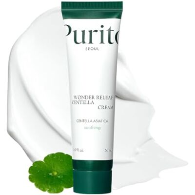 PURITO Centella Koreaanse Centella gezichtscrème voor alle huidtypes, verzachtende gezichtscrème, K-Beauty Koreaanse huidverzorging, 50 ml PURITO Centella Koreaanse Centella gezichtscrème voor alle huidtypes, verzachtende gezichtscrème, K-Beauty Koreaanse huidverzorging, 50 ml