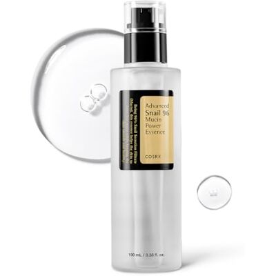 COSRX Advanced Snail 96% Mucin Power Essence 100 ml, hydraterend serum met slakkenslijm, anti-rimpel, acne-huid en droge gezichtsverzorging, Koreaanse huidverzorging COSRX Advanced Snail 96% Mucin Power Essence 100 ml, hydraterend serum met slakkenslijm, anti-rimpel, acne-huid en droge gezichtsverzorging, Koreaanse huidverzorging