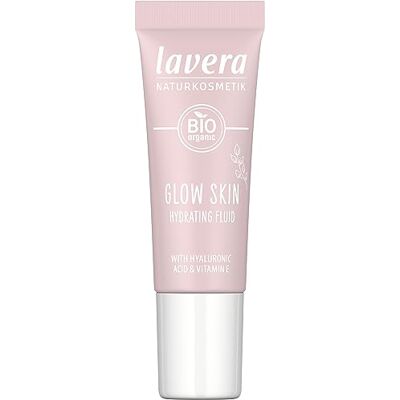 lavera Glow Skin Hydrating Fluid – hydrateert – glinsterende glans – natuurlijk hyaluronzuur & vitamine E – veganistisch – 9 ml lavera Glow Skin Hydrating Fluid – hydrateert – glinsterende glans – natuurlijk hyaluronzuur & vitamine E – veganistisch – 9 ml