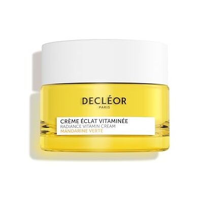 Decleor Decléor Vitamin Glow Cream Green Mandarijn 50 ml Brightening Face Cream met Vitamine C, Hydrating Day Cream die Smooths Fine Lines, Boost Radiance and Revive Dull Skin Decleor Decléor Vitamin Glow Cream Green Mandarijn 50 ml Brightening Face Cream met Vitamine C, Hydrating Day Cream die Smooths Fine Lines, Boost Radiance and Revive Dull Skin