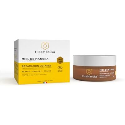 CicaManuka 100% MANUKA HONING IAA18+ Bevordert de huidreparatie van de gevoelige huid met atopische en acne Comsos Natural 150ml CicaManuka 100% MANUKA HONING IAA18+ Bevordert de huidreparatie van de gevoelige huid met atopische en acne Comsos Natural 150ml