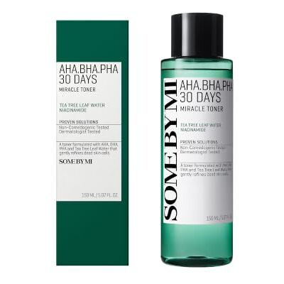 SOME BY MI AHA-BHA-PHA 30 Days Miracle Toner 150 ml functionele cosmetische toner (1 stuk) SOME BY MI AHA-BHA-PHA 30 Days Miracle Toner 150 ml functionele cosmetische toner (1 stuk)