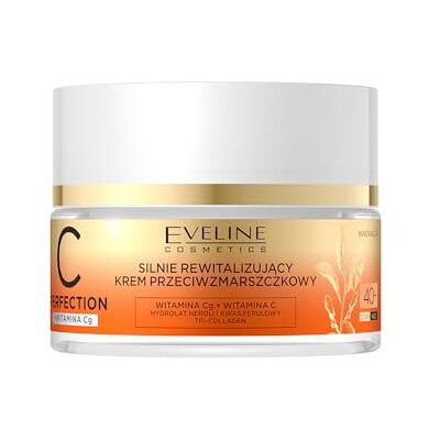 EVELINE COSMETICS C-Perfection Intensieve anti-aging crème 40+ met ferulinezuur, vitamine C en tri-collageen EVELINE COSMETICS C-Perfection Intensieve anti-aging crème 40+ met ferulinezuur, vitamine C en tri-collageen