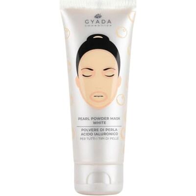 GYADA COSMETICS Pearl Powder Mask White gezichtsmasker, hydrateert en herstelt, met anti-aging en helende werking, geschikt voor alle huidtypes, met parelpoeder en hyaluronzuur, 75 ml GYADA COSMETICS Pearl Powder Mask White gezichtsmasker, hydrateert en herstelt, met anti-aging en helende werking, geschikt voor alle huidtypes, met parelpoeder en hyaluronzuur, 75 ml