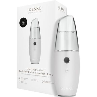 GESKE SmartAppGuided™ Facial Hydration Refresher 4-in-1 Waterverstuiver Gezichtsspray Waterverstuiver Gezichtsreiniger Gezichtsreiniging Cosmetica Natuurlijke glans GESKE SmartAppGuided™ Facial Hydration Refresher 4-in-1 Waterverstuiver Gezichtsspray Waterverstuiver Gezichtsreiniger Gezichtsreiniging Cosmetica Natuurlijke glans