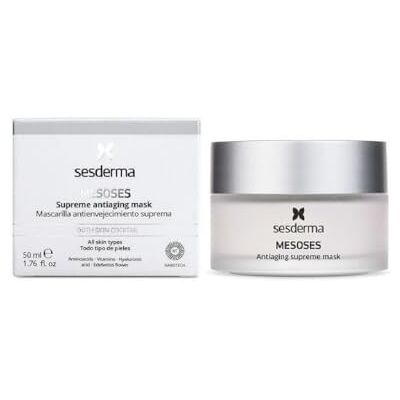 SESDERMA Mesoses Crème – hyaluronzuur, vitaminen en edelweissbloesem – spanningseffect en helderheid – 50 ml SESDERMA Mesoses Crème – hyaluronzuur, vitaminen en edelweissbloesem – spanningseffect en helderheid – 50 ml