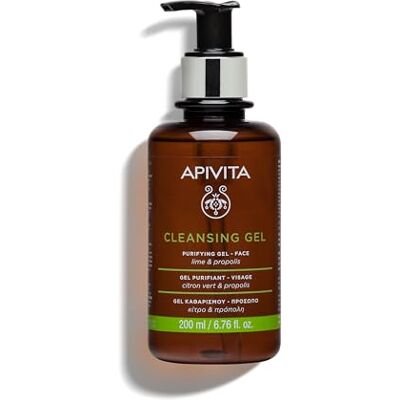 Apivita Pelli Grasse e Miste reinigende gel met propoli en limoen Apivita Pelli Grasse e Miste reinigende gel met propoli en limoen