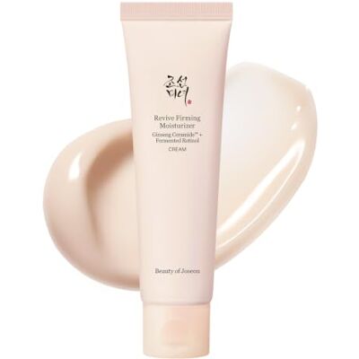 Beauty of Joseon Revive Firming Moisturizer Ginseng Ceramide + Retinol gefermenteerd voor droge huid, gevoelige huid, Koreaanse huidverzorging voor vrouwen en mannen, 60 ml Beauty of Joseon Revive Firming Moisturizer Ginseng Ceramide + Retinol gefermenteerd voor droge huid, gevoelige huid, Koreaanse huidverzorging voor vrouwen en mannen, 60 ml
